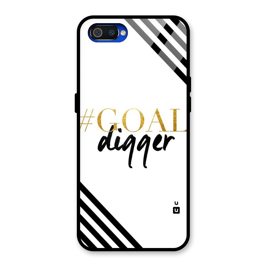 Goal Digger Glass Back Case for Realme C2