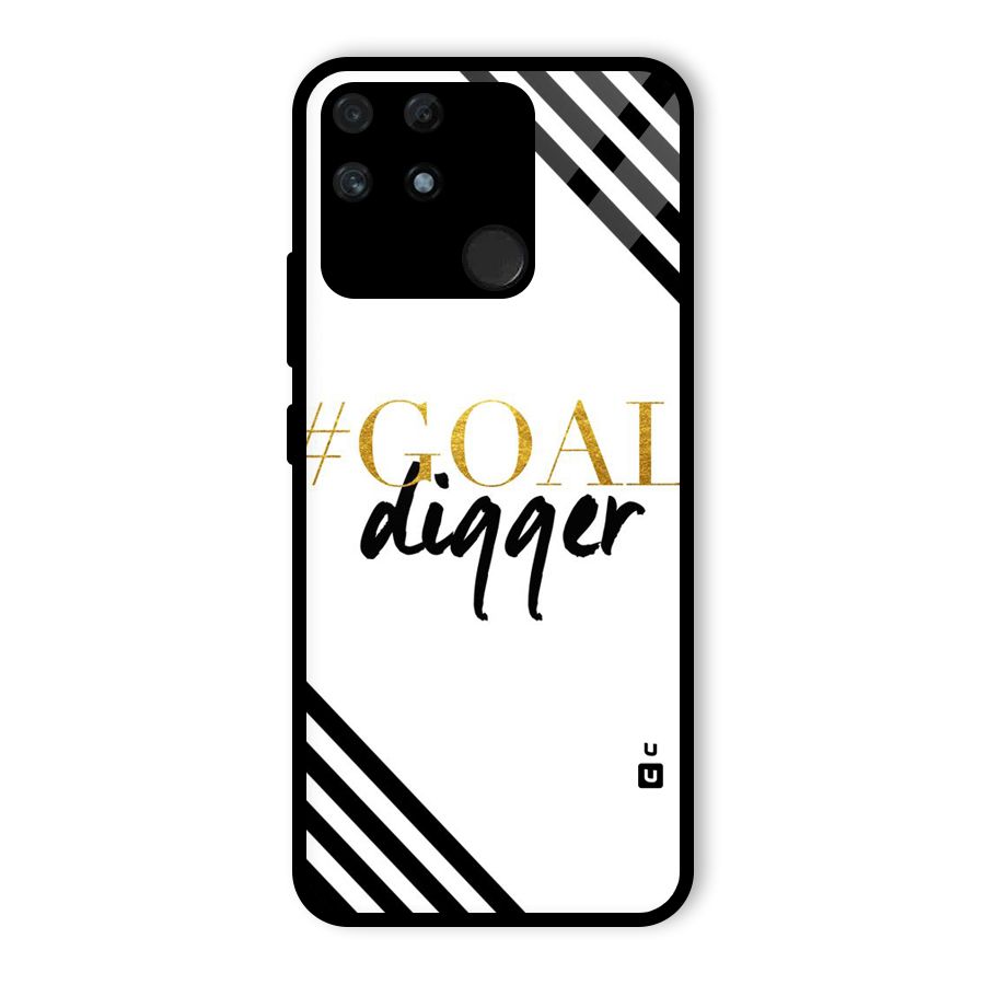 Goal Digger Glass Back Case for Realme Narzo 50A