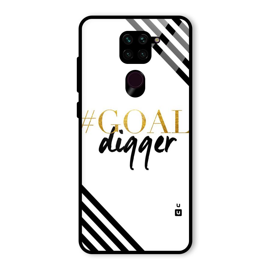 Goal Digger Glass Back Case for Redmi Note 9