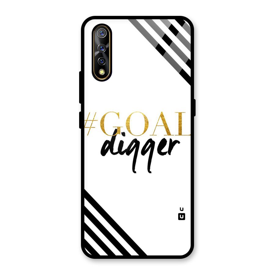 Goal Digger Glass Back Case for Vivo S1