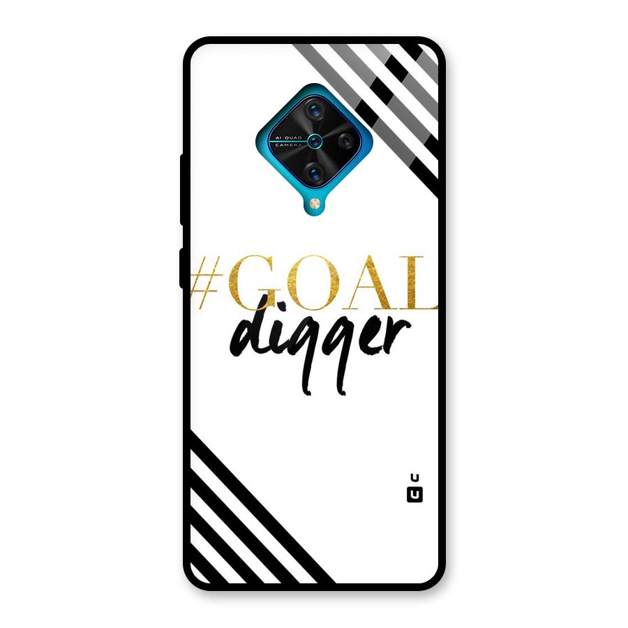 Goal Digger Glass Back Case for Vivo S1 Pro