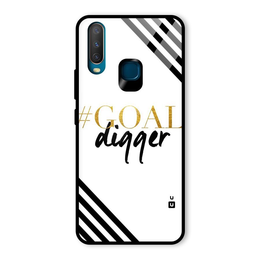 Goal Digger Glass Back Case for Vivo U10