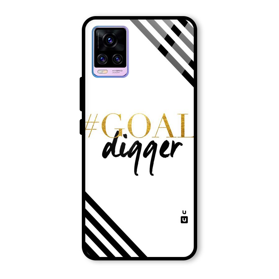 Goal Digger Glass Back Case for Vivo V20 Pro