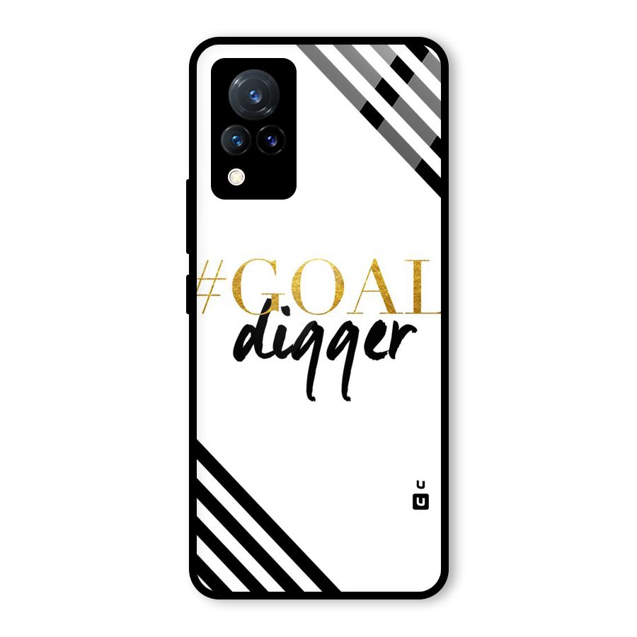 Goal Digger Glass Back Case for Vivo V21 5G