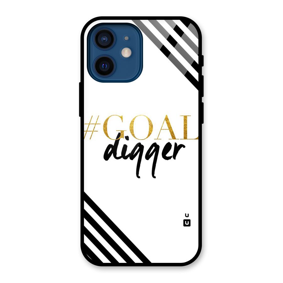 Goal Digger Glass Back Case for iPhone 12 Mini