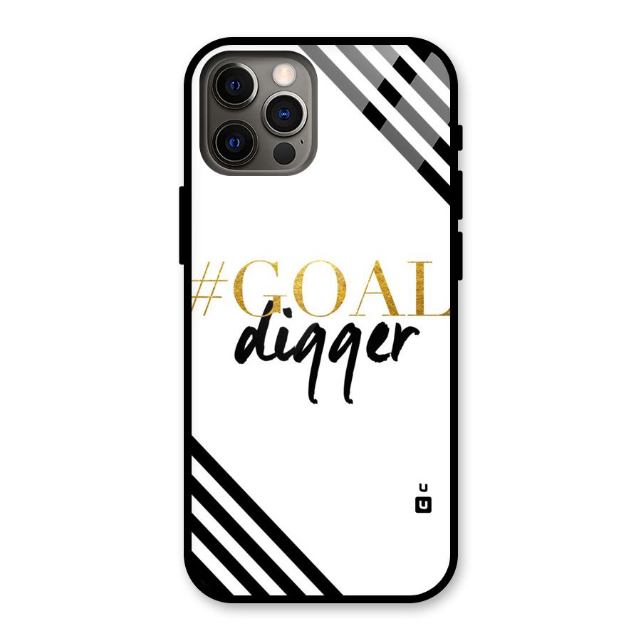 Goal Digger Glass Back Case for iPhone 12 Pro