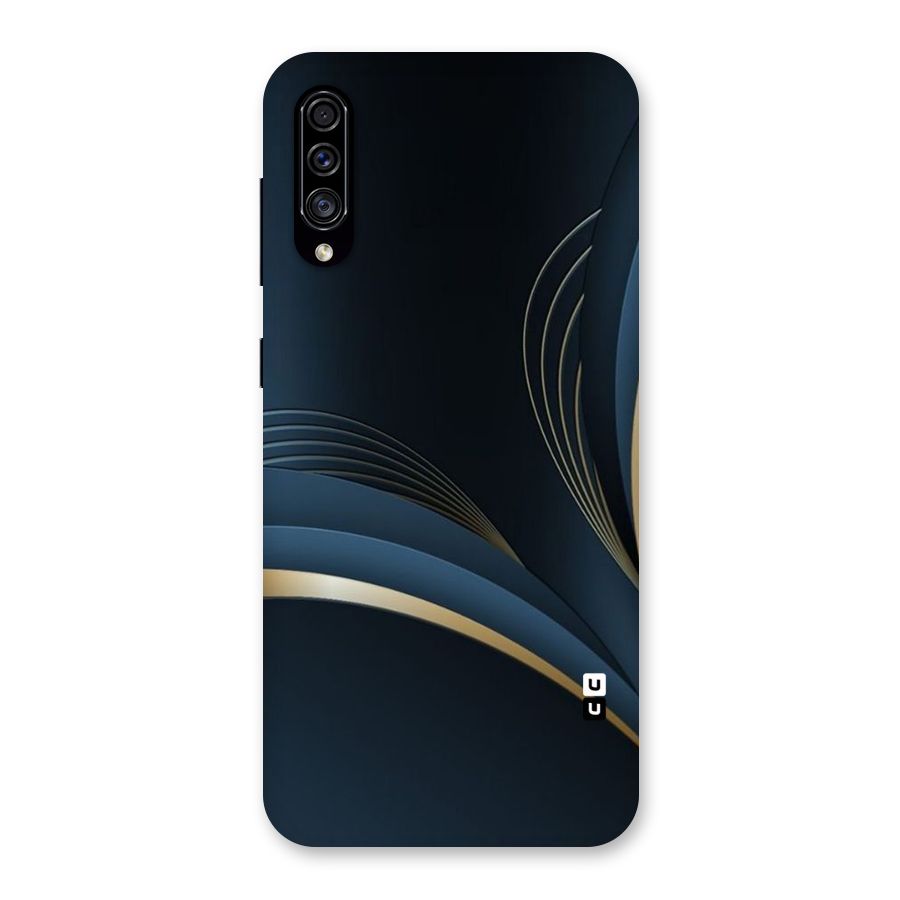 Gold Blue Beauty Back Case for Galaxy A30s