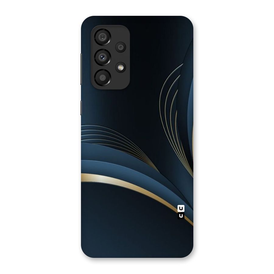 Gold Blue Beauty Back Case for Galaxy A33 5G