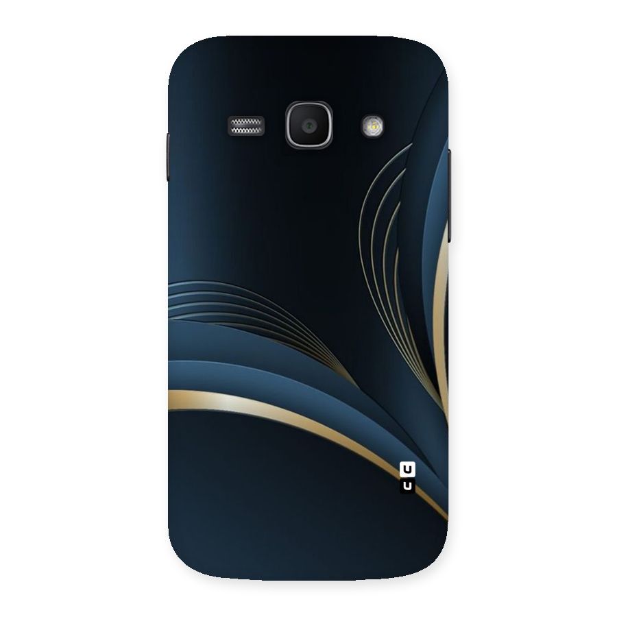 Gold Blue Beauty Back Case for Galaxy Ace 3