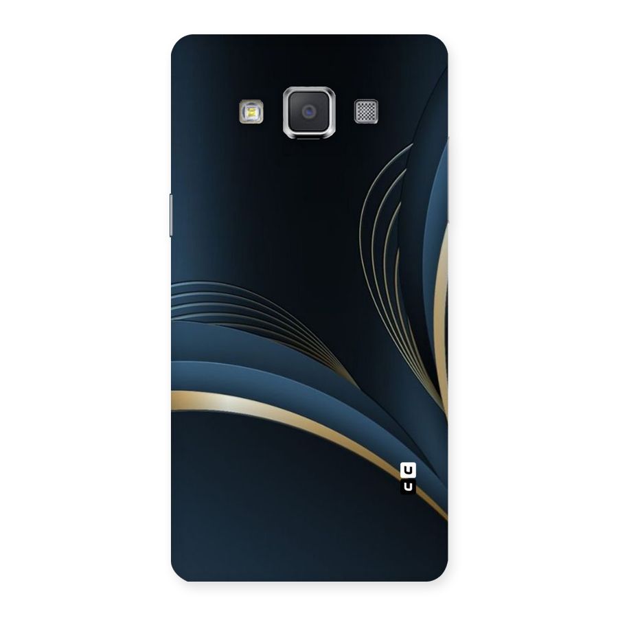 Gold Blue Beauty Back Case for Galaxy Grand 3