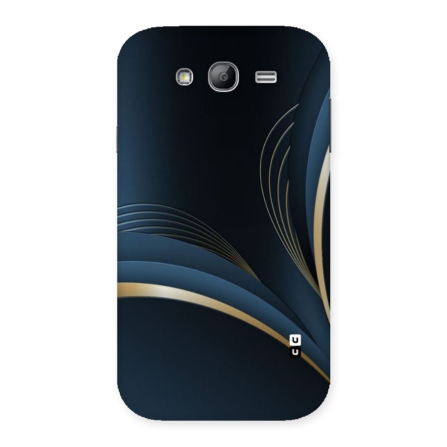 Gold Blue Beauty Back Case for Galaxy Grand Neo Plus