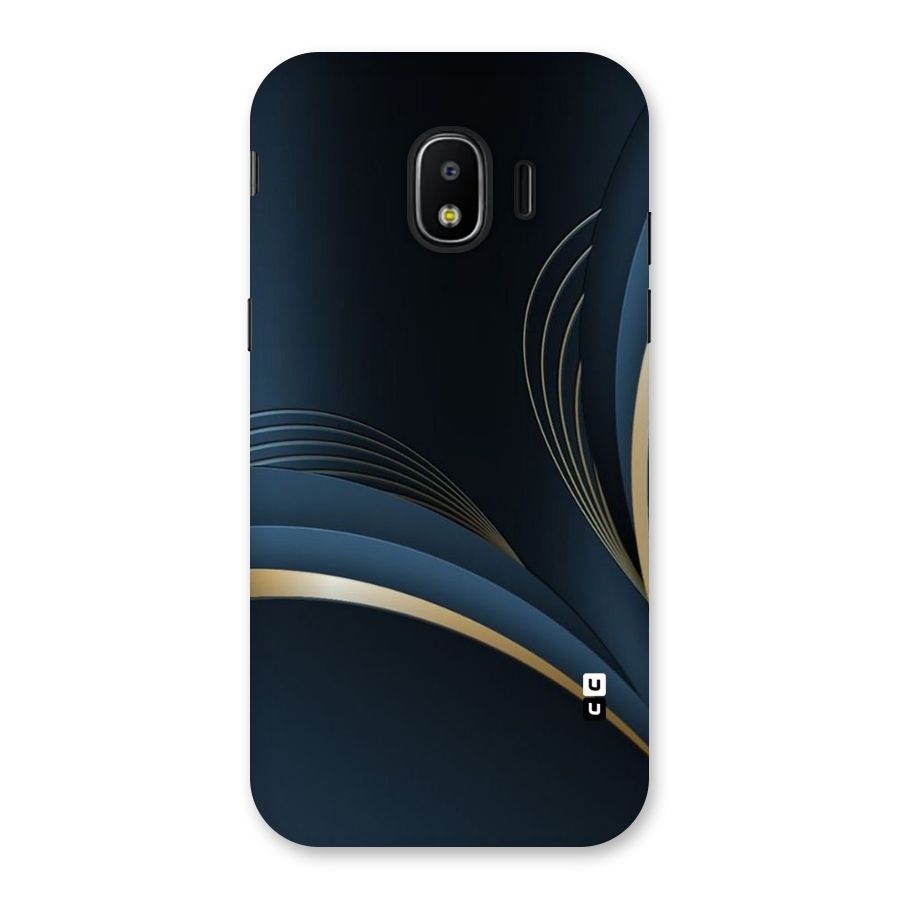 Gold Blue Beauty Back Case for Galaxy J2 Pro 2018