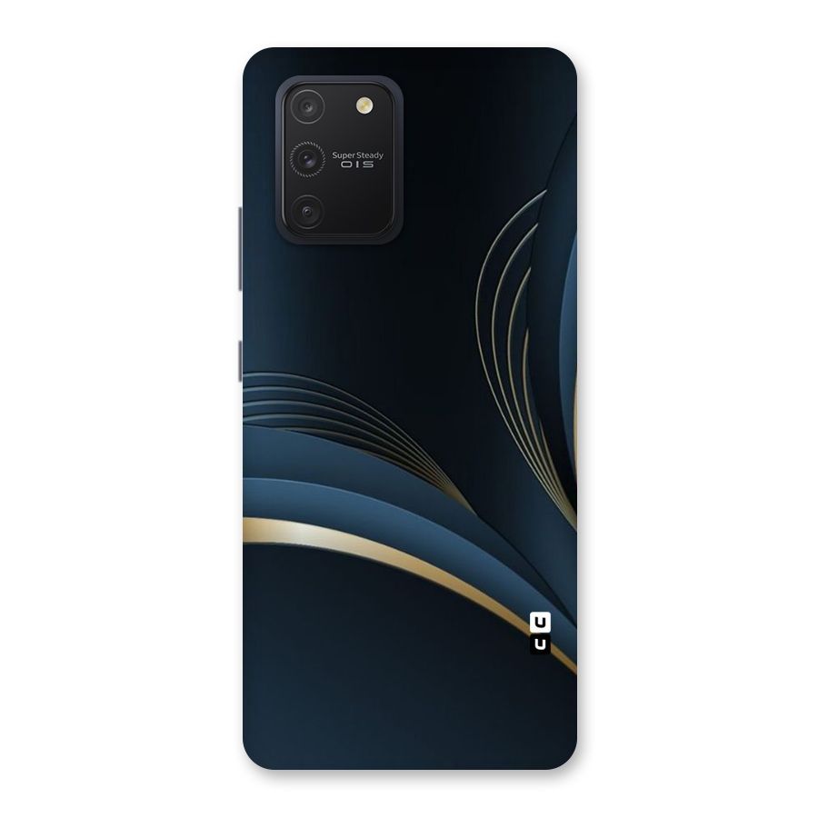 Gold Blue Beauty Back Case for Galaxy S10 Lite