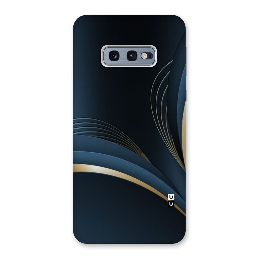 Gold Blue Beauty Back Case for Galaxy S10e