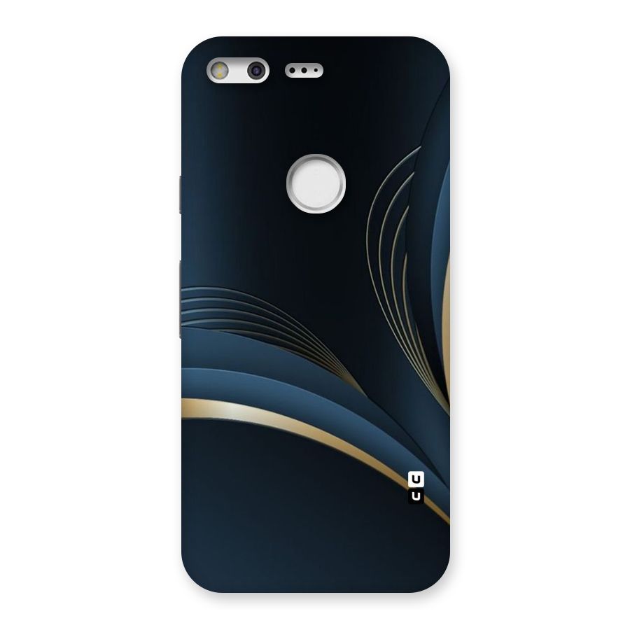Gold Blue Beauty Back Case for Google Pixel