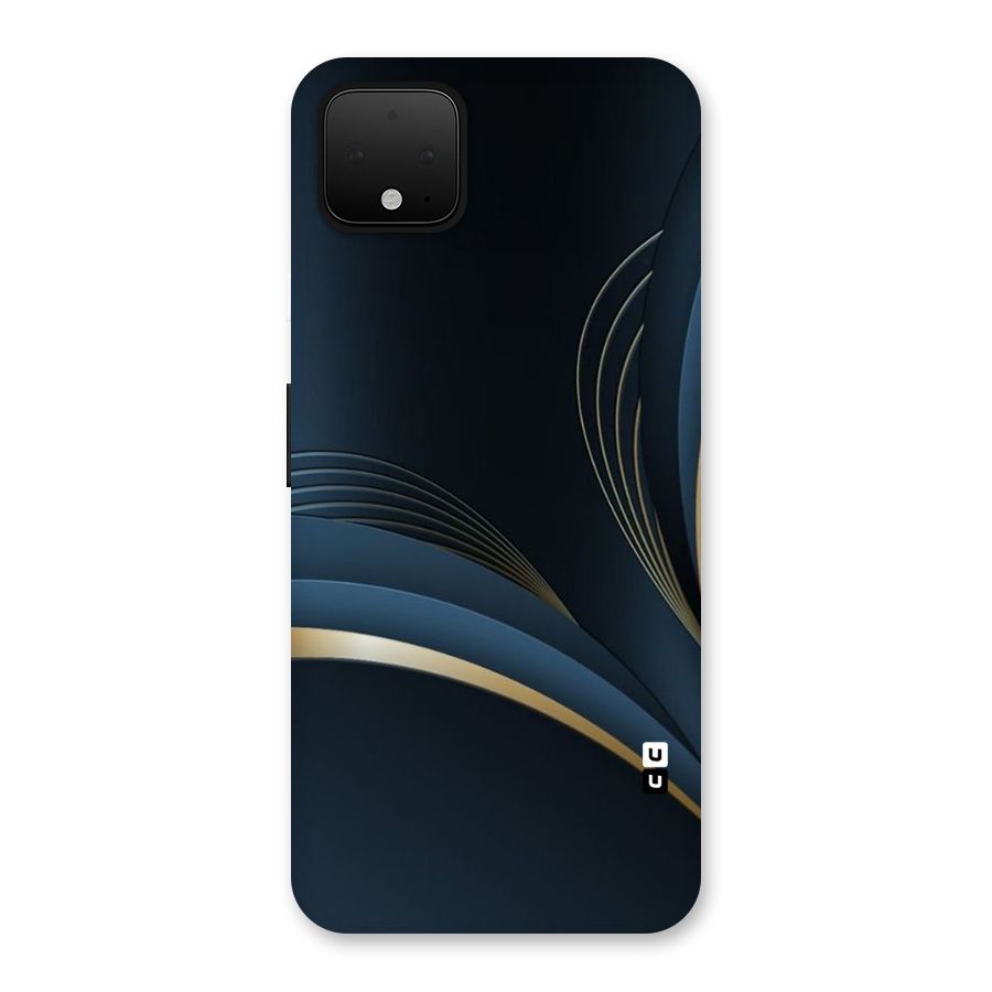 Gold Blue Beauty Back Case for Google Pixel 4 XL