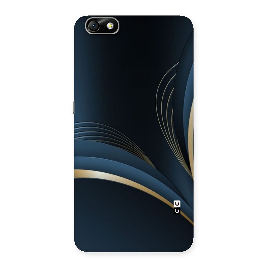Gold Blue Beauty Back Case for Honor 4X