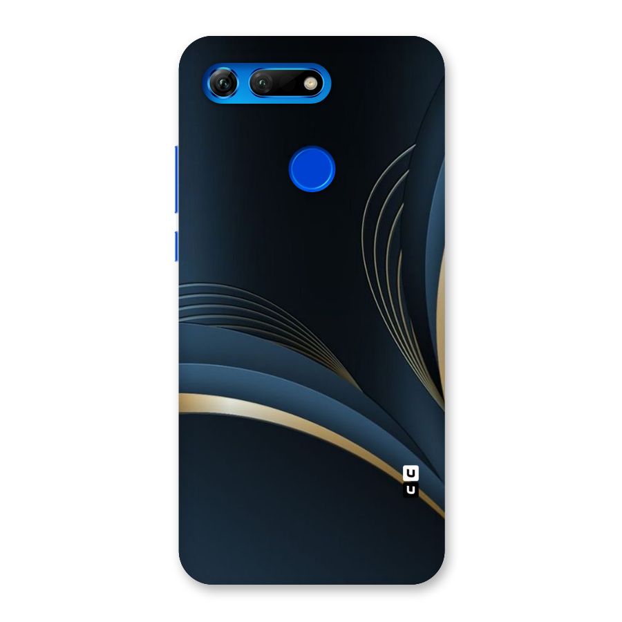 Gold Blue Beauty Back Case for Honor View 20