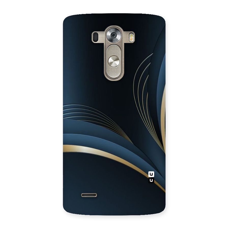 Gold Blue Beauty Back Case for LG G3