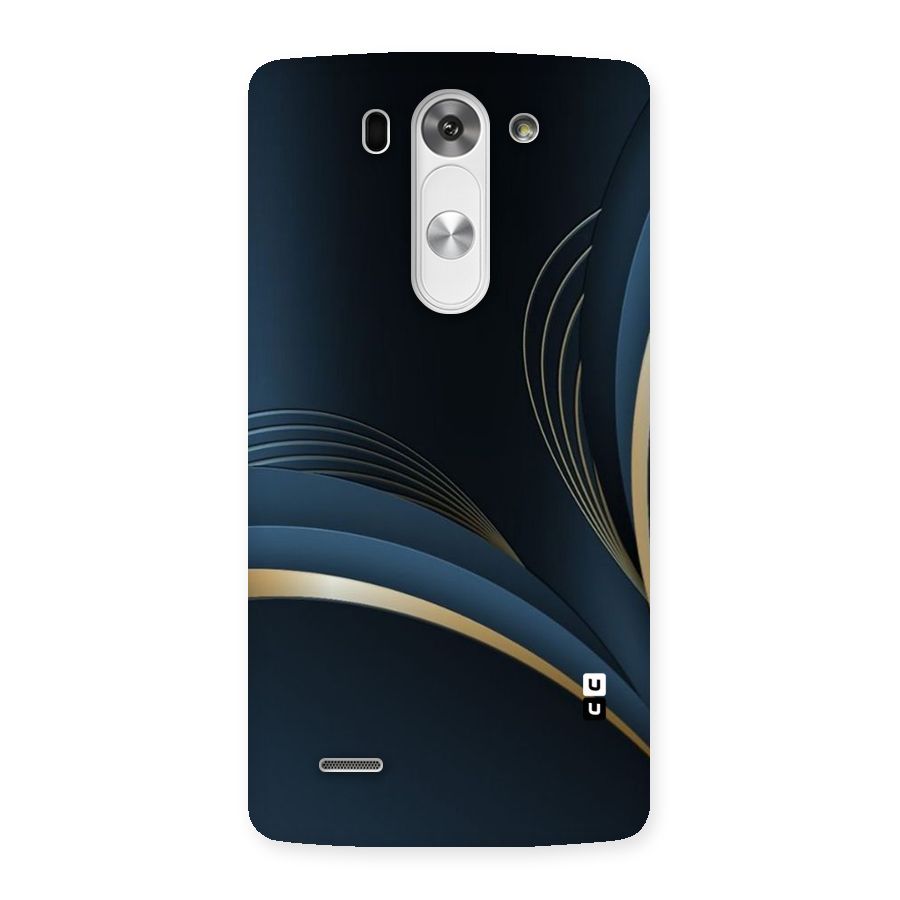 Gold Blue Beauty Back Case for LG G3 Mini
