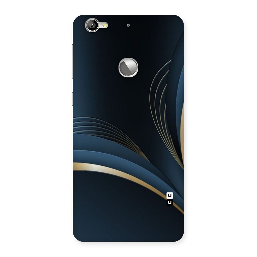 Gold Blue Beauty Back Case for LeTV Le 1s