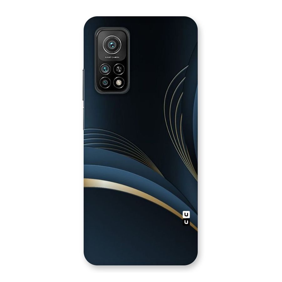 Gold Blue Beauty Back Case for Mi 10T Pro 5G