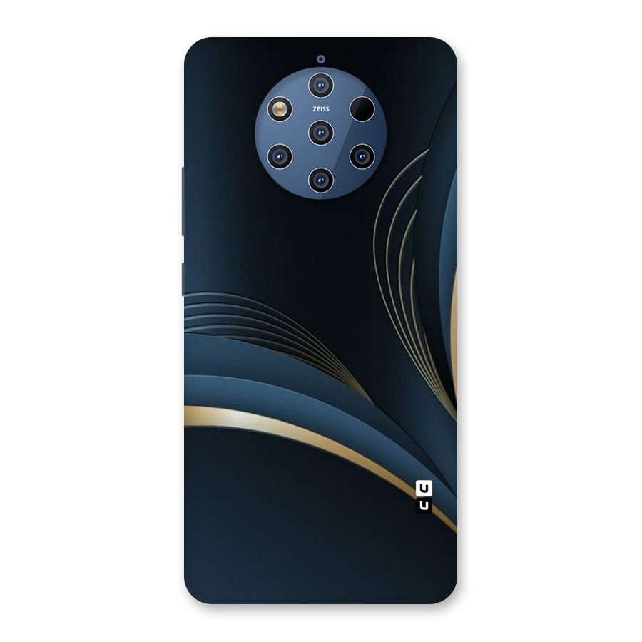 Gold Blue Beauty Back Case for Nokia 9 PureView