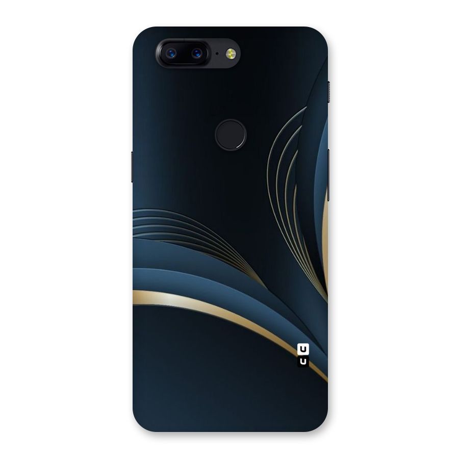 Gold Blue Beauty Back Case for OnePlus 5T