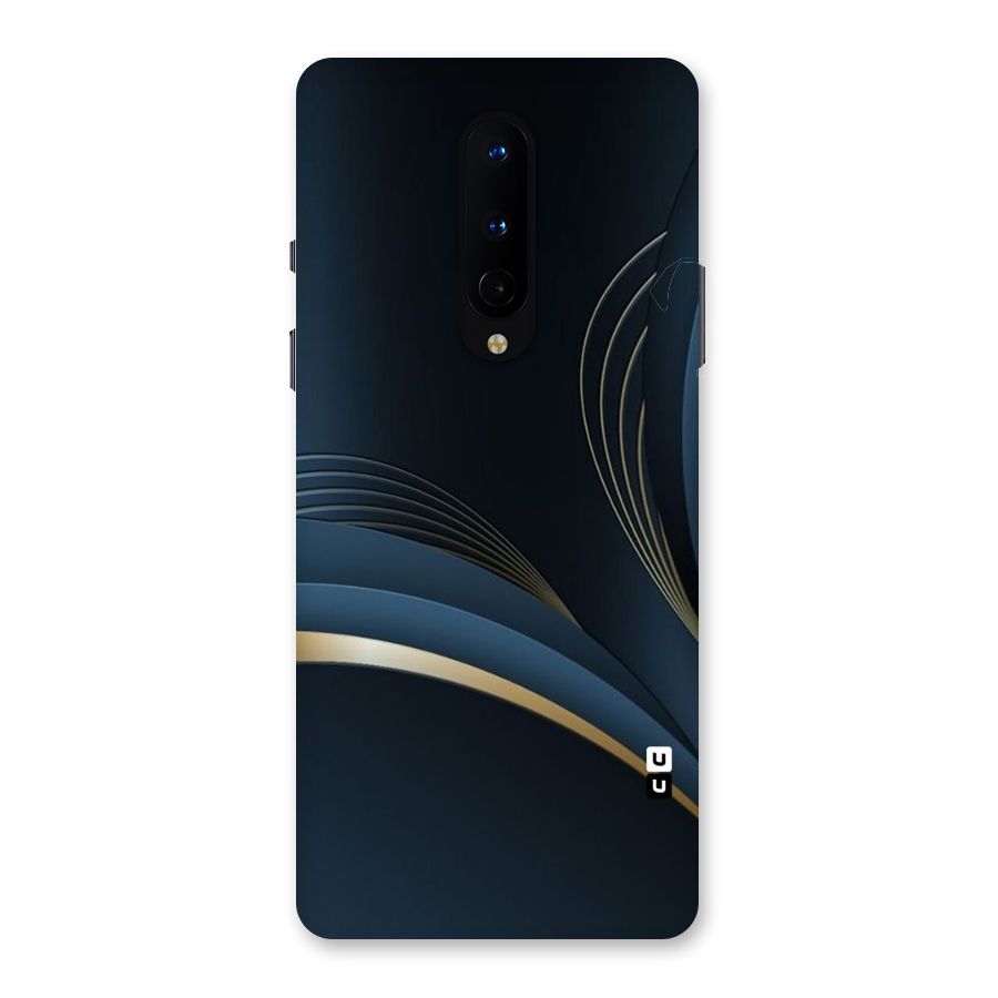 Gold Blue Beauty Back Case for OnePlus 8