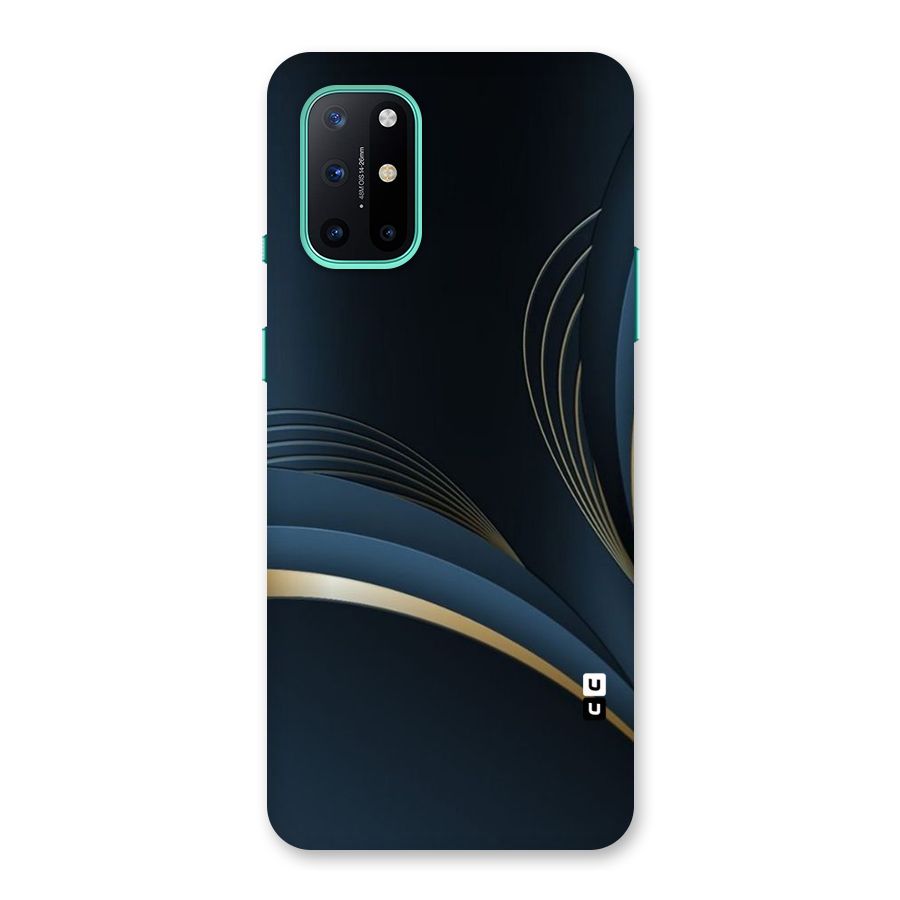 Gold Blue Beauty Back Case for OnePlus 8T