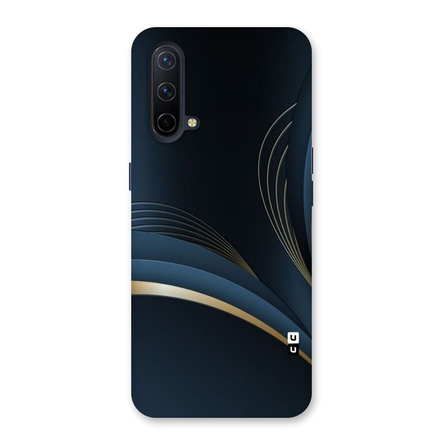 Gold Blue Beauty Back Case for OnePlus Nord CE 5G