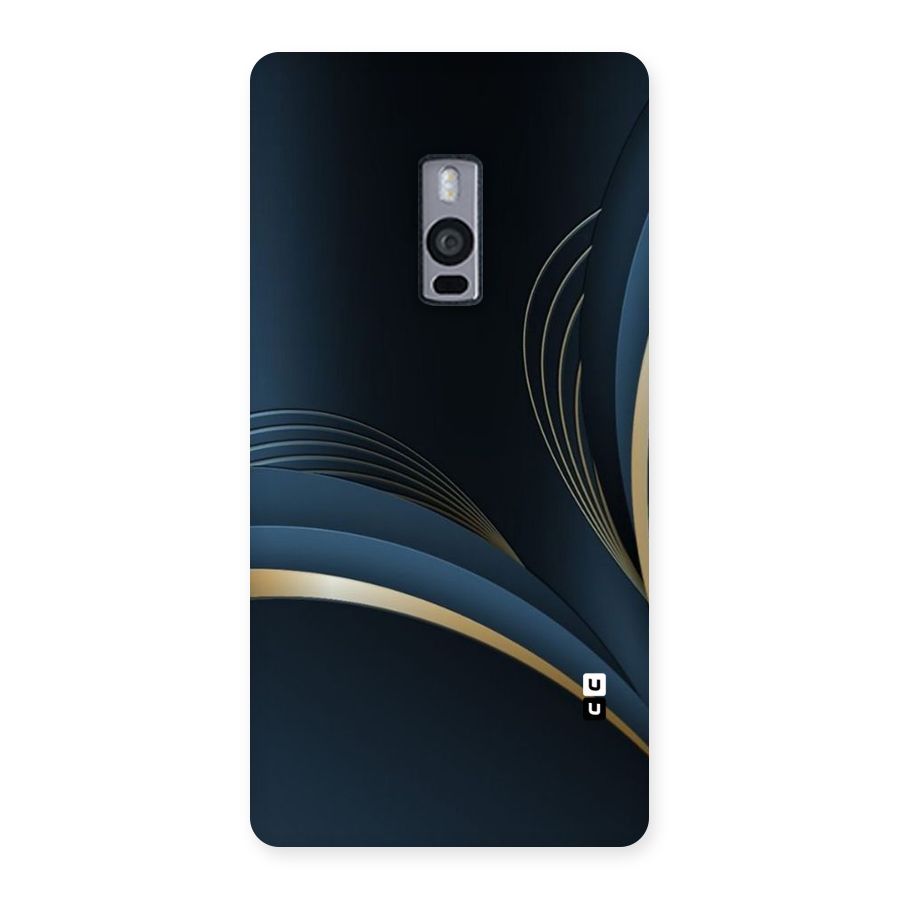 Gold Blue Beauty Back Case for OnePlus Two