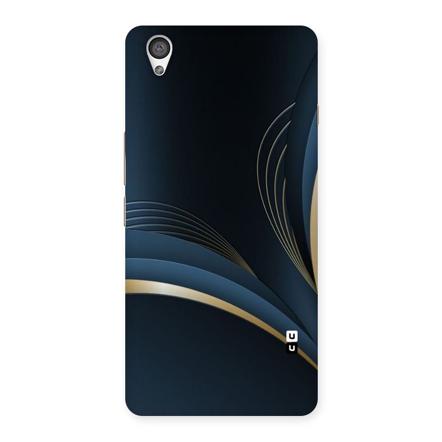 Gold Blue Beauty Back Case for OnePlus X