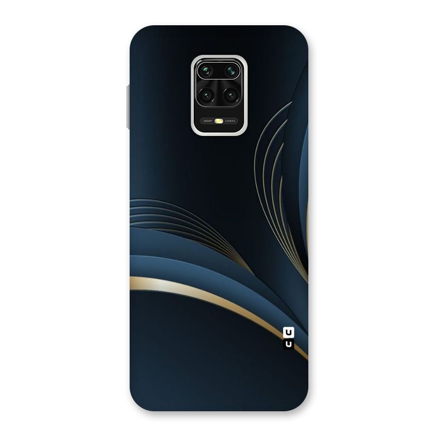 Gold Blue Beauty Back Case for Poco M2 Pro