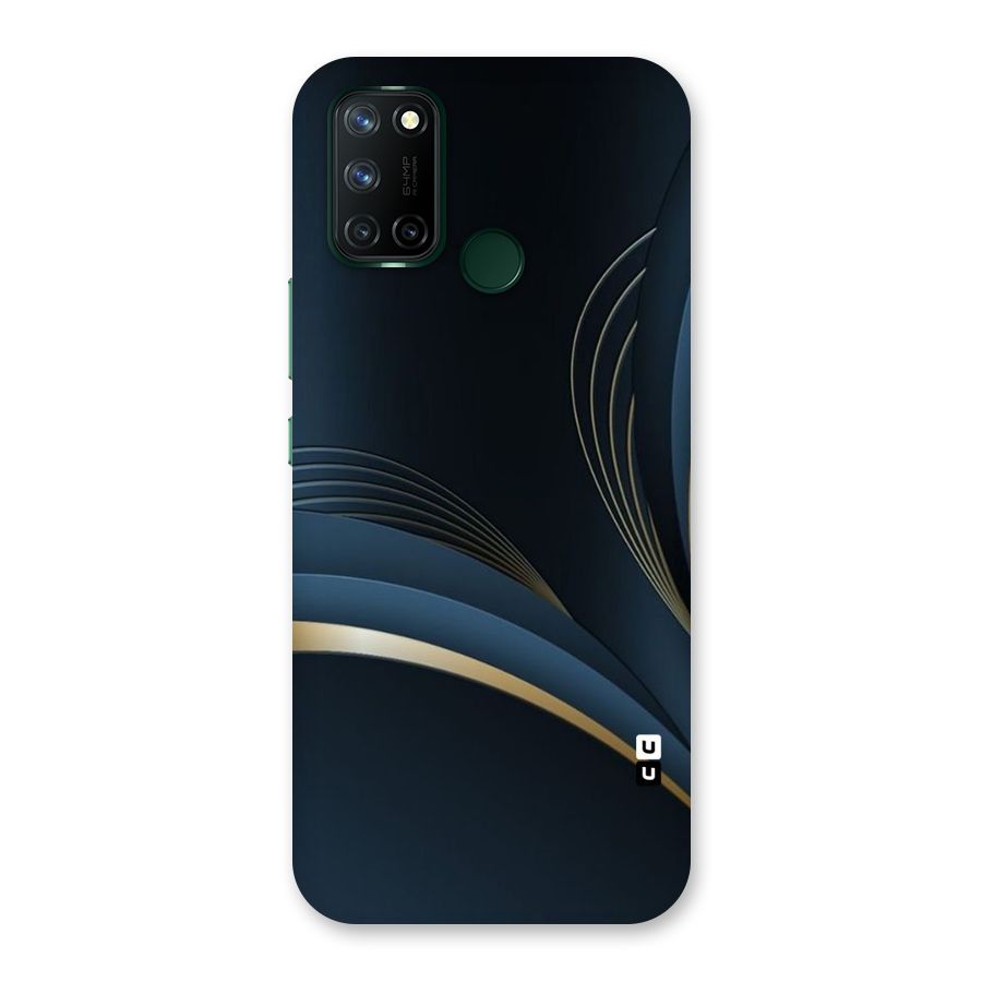 Gold Blue Beauty Back Case for Realme 7i