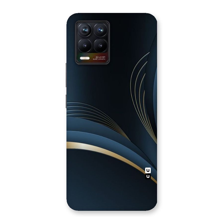 Gold Blue Beauty Back Case for Realme 8