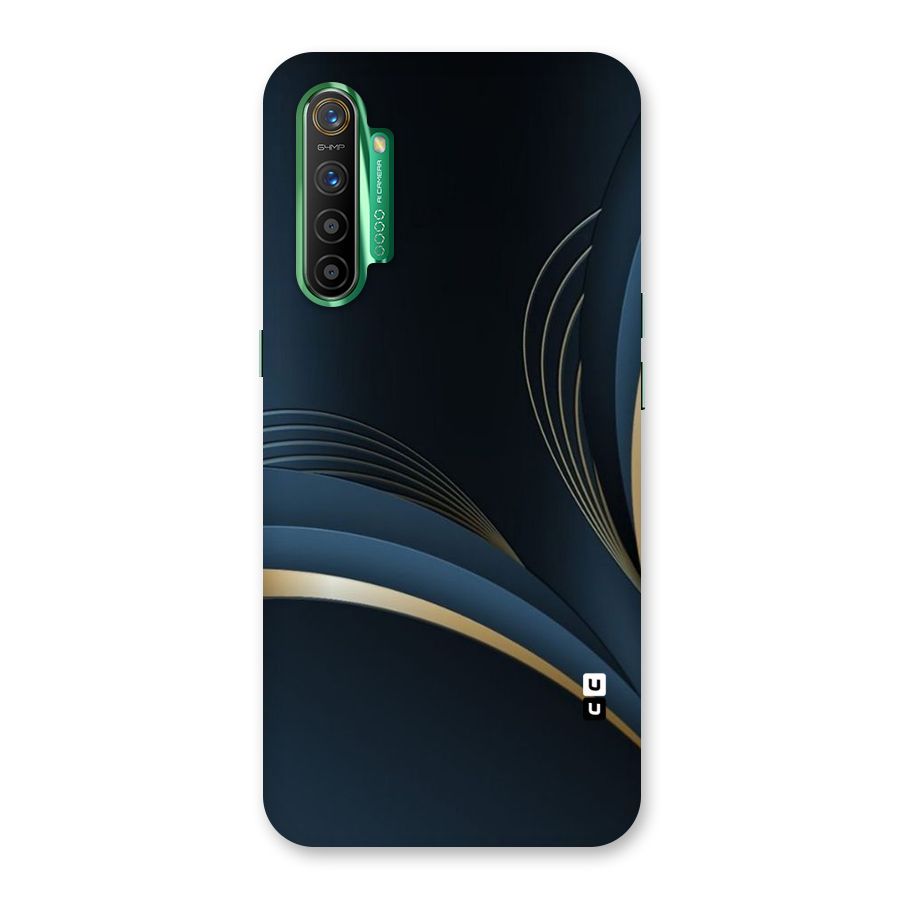Gold Blue Beauty Back Case for Realme X2