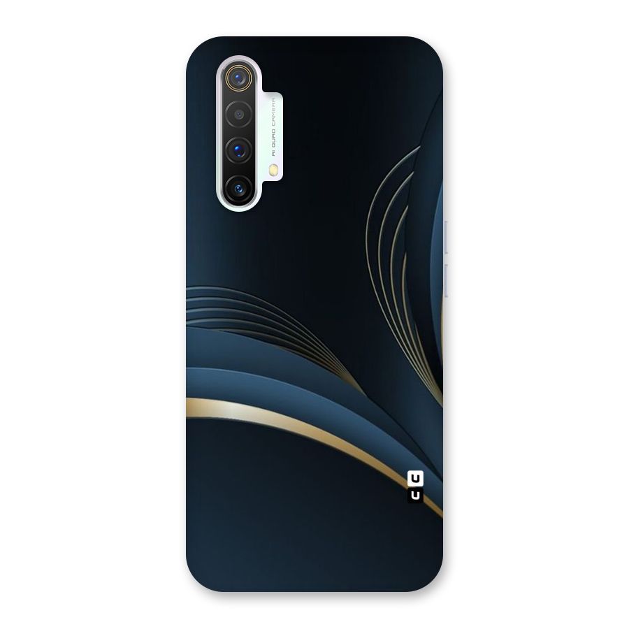 Gold Blue Beauty Back Case for Realme X3 SuperZoom