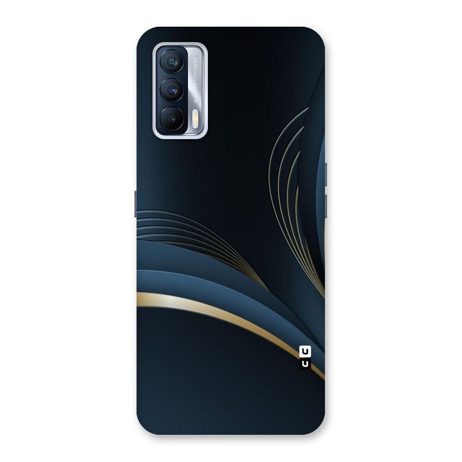 Gold Blue Beauty Back Case for Realme X7