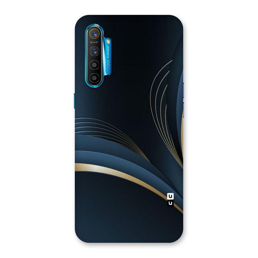 Gold Blue Beauty Back Case for Realme XT