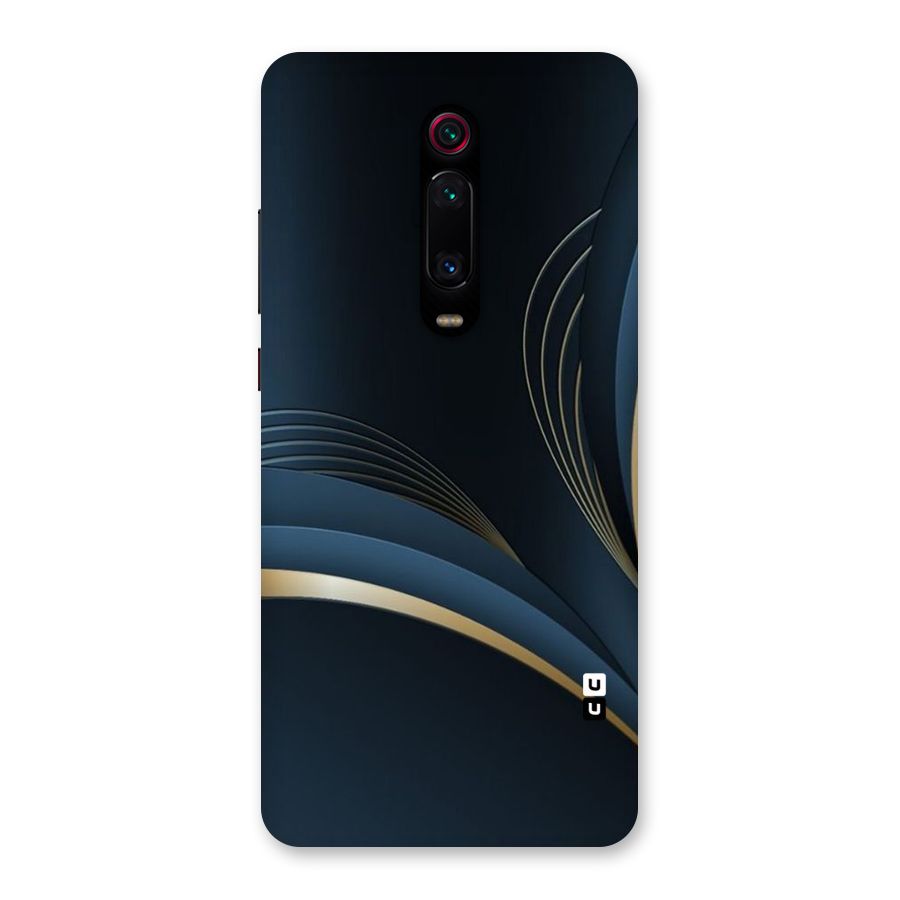 Gold Blue Beauty Back Case for Redmi K20 Pro