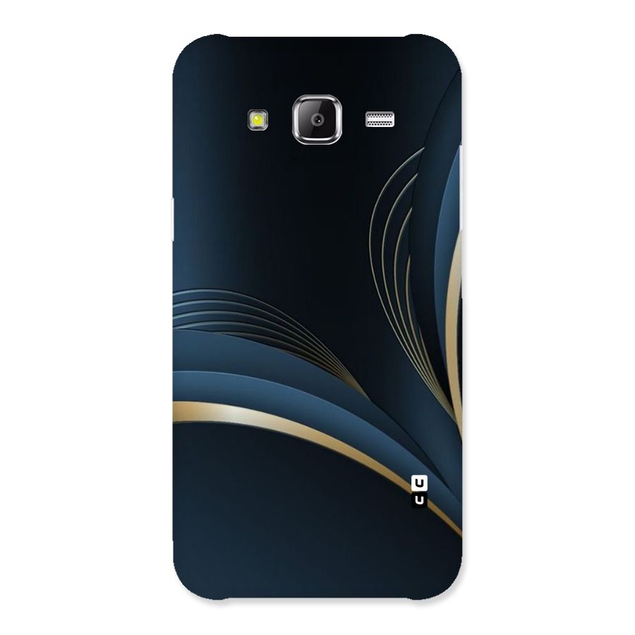 Gold Blue Beauty Back Case for Samsung Galaxy J2 Prime