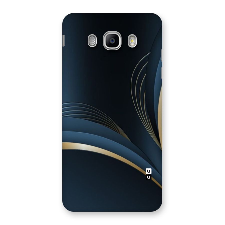 Gold Blue Beauty Back Case for Samsung Galaxy J5 2016