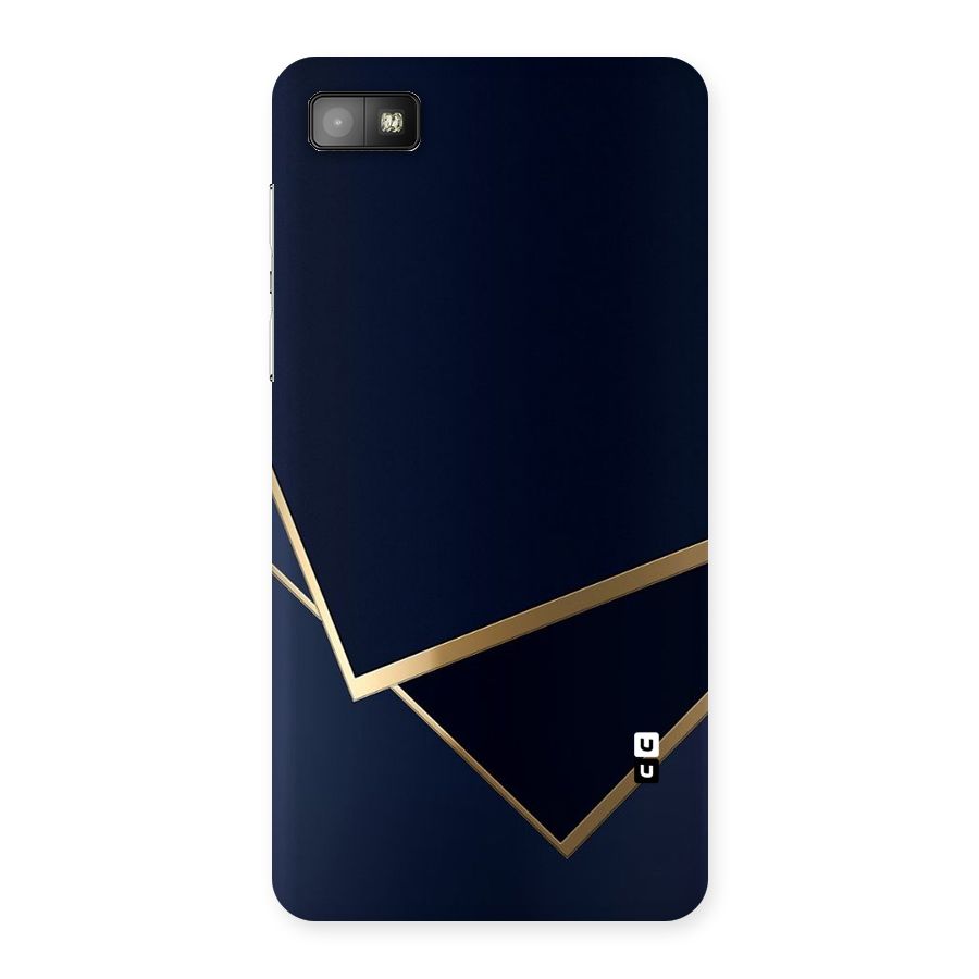 Gold Corners Back Case for Blackberry Z10