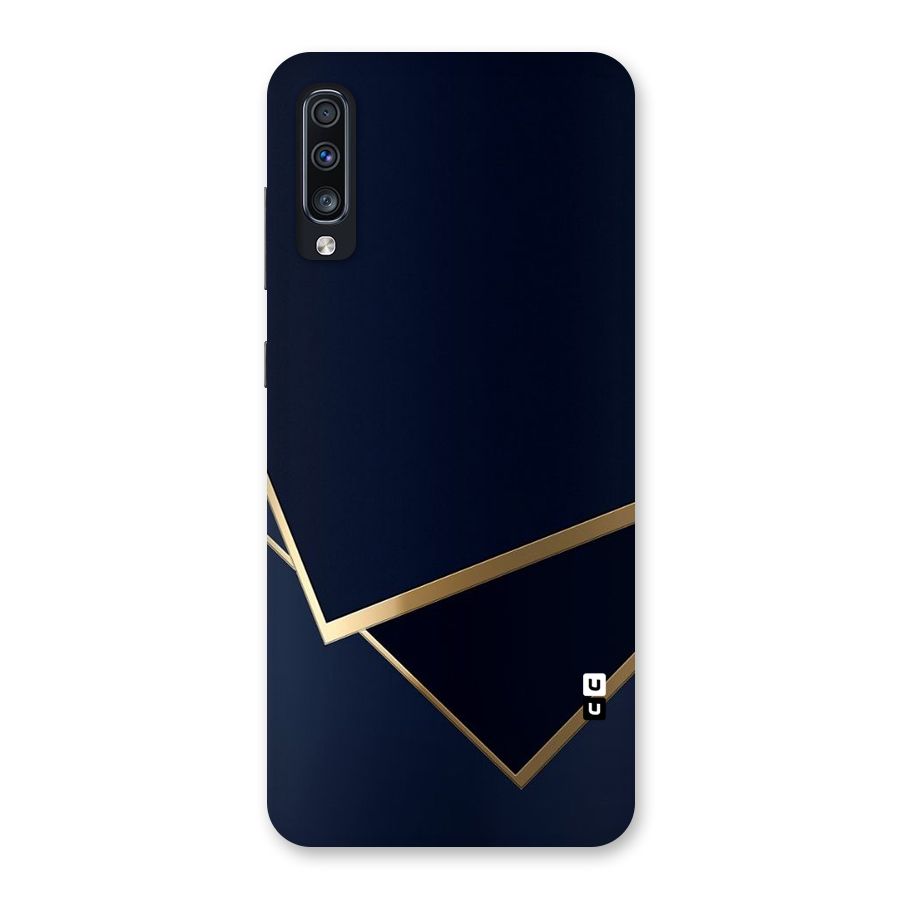 Gold Corners Back Case for Galaxy A70s