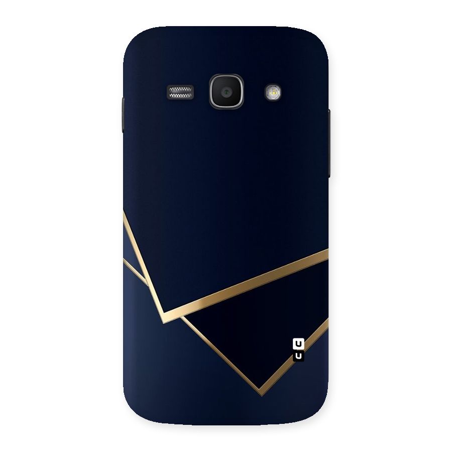 Gold Corners Back Case for Galaxy Ace 3