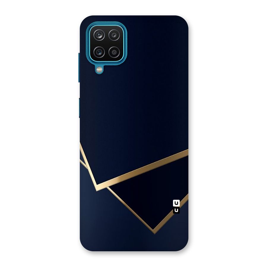 Gold Corners Back Case for Galaxy M12