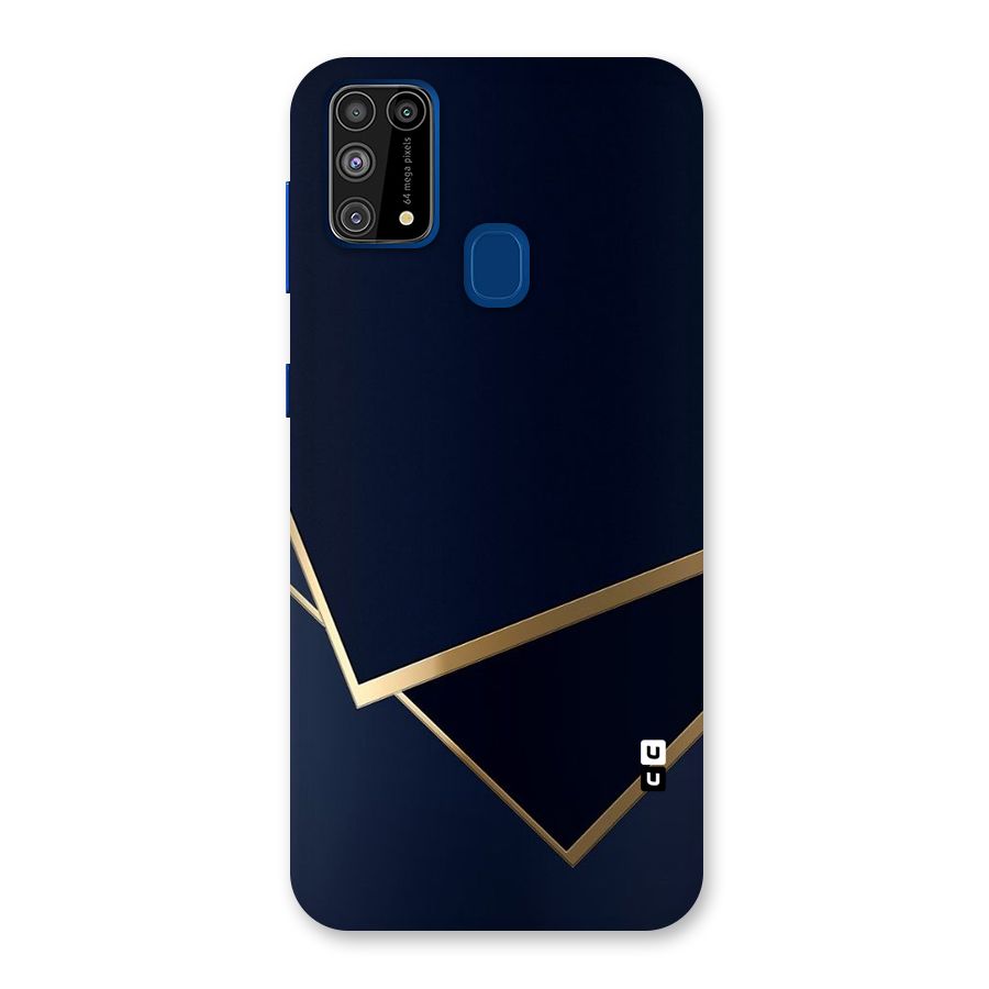 Gold Corners Back Case for Galaxy M31