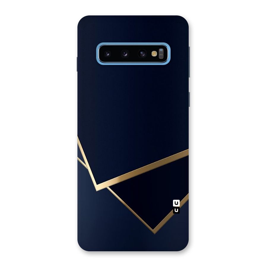 Gold Corners Back Case for Galaxy S10
