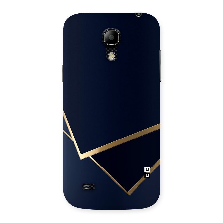 Gold Corners Back Case for Galaxy S4 Mini
